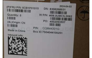 Lenovo 5CB1P01015 C-Cover with keyboard,Portuguese,Arctic Grey,Backlight