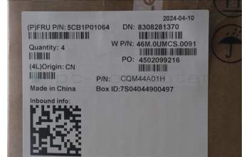 Lenovo 5CB1P01064 C-Cover with keyboard, Ukraine, Arctic Grey, Backlight, US