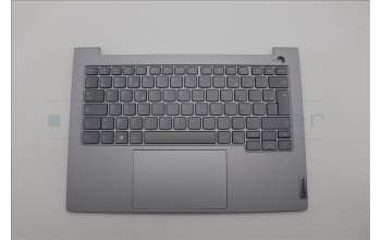 Lenovo 5CB1P01125 C-Cover with keyboard,French,Arctic Grey,Backlight