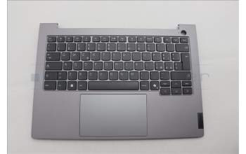 Lenovo 5CB1P31086 C-Cover with keyboard,Italian,Arctic Grey