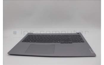 Lenovo 5CB1P31103 C-Cover with keyboard, Belgian, Arctic Grey, Backlight, UK