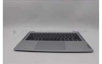 Lenovo 5CB1P49161 C-Cover with keyboard, Bulgarian, Cloud Grey, Backlight, Non-FingerPrint, UK