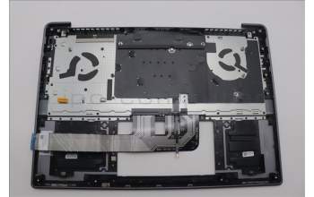 Lenovo 5CB1P50154 C-Cover with keyboard, US English Euro, Luna Grey, Non-Fingerprint, US