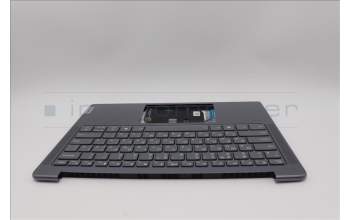 Lenovo 5CB1P50169 C-Cover with keyboard, Russian, Luna Grey, Non-FingerPrint, US
