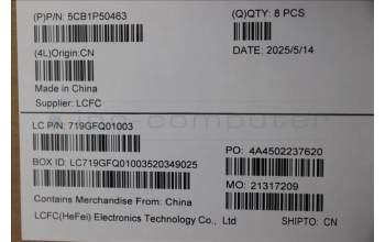 Lenovo 5CB1P50463 COVER FRU D_COVER_AL_WWAN_ASSY