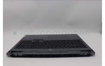 Lenovo 5CB1P55252 C-Cover with keyboard, Portuguese, Luna Grey, Backlight, UK