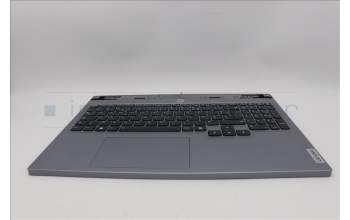 Lenovo 5CB1P55578 C-Cover with keyboard, French, Luna Grey, RGB Backlight, US