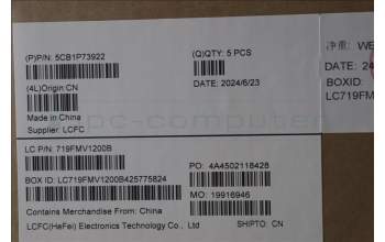 Lenovo 5CB1P73922 COVER Upper Case ASM_UKE L83ED_CB