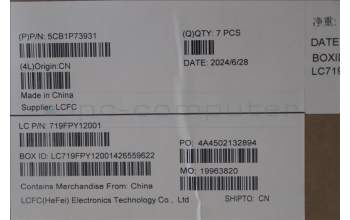 Lenovo 5CB1P73931 COVER Cover L 21N9 D COVER