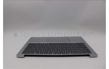 Lenovo 5CB1P88223 C-Cover with keyboard, US English Euro, Cloud Grey, Backlight, US