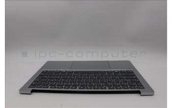 Lenovo 5CB1P88227 C-Cover with keyboard,German,Cloud Grey,Backlight