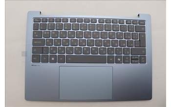 Lenovo 5CB1P89856 C-Cover with keyboard, Bulgarian, Polar Blue, Backlight, UK