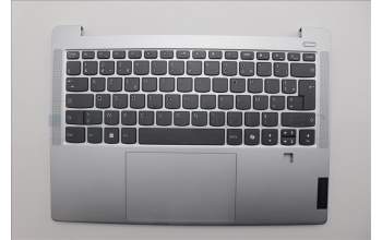 Lenovo 5CB1Q47227 C-Cover with AI keyboard, French, Cloud Grey, Non-Backlight, Fingerprint, US