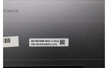 Lenovo 5CB1Q52013 A-Cover, 83K0, Luna Grey, AL