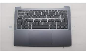 Lenovo 5CB1Q64048 C-Cover with keyboard, Switzerland, Luna Grey, Non-Backlight, UK