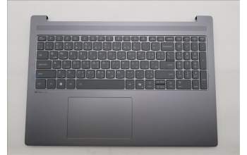 Lenovo 5CB1R07729 C-Cover with keyboard, Arabic, Luna Grey, Backlight, 3CELL, US