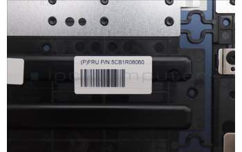 Lenovo 5CB1R08060 C-Cover with keyboard, German, Cosmic Blue, Non-Backlight, 4CELL, UK