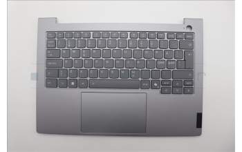 Lenovo 5CB1R08678 C-Cover with keyboard, Nordic, Arctic Grey, Backlight, H-series, UK