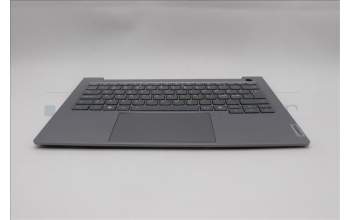 Lenovo 5CB1R08678 C-Cover with keyboard, Nordic, Arctic Grey, Backlight, H-series, UK