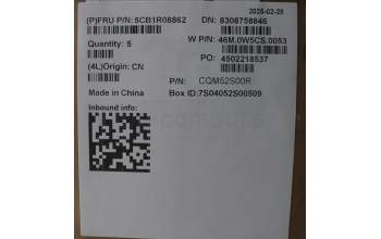 Lenovo 5CB1R08862 C-Cover with keyboard, German, Arctic Grey, Backlight, H-series, UK