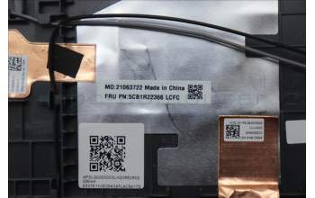 Lenovo 5CB1R22366 C-Cover with keyboard, French Arabic, Luna Grey, Non-Backlight, UK