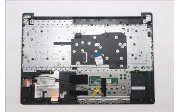 Lenovo 5CB1R22378 C-Cover with keyboard, Italian, Luna Grey, Non-Backlight, UK