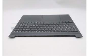 Lenovo 5CB1R22378 C-Cover with keyboard, Italian, Luna Grey, Non-Backlight, UK