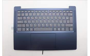 Lenovo 5CB1R26664 C-Cover with keyboard, Czech Slovakian, Cosmic Blue, Backlight, UK