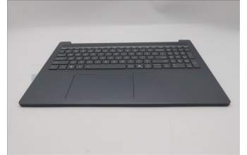 Lenovo 5CB1R27612 C-Cover with keyboard, US English Euro, Luna Grey, Backlight, US