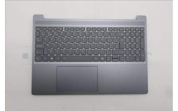Lenovo 5CB1R27812 C-Cover with keyboard, Belgian, Luna Grey, Backlight, UK