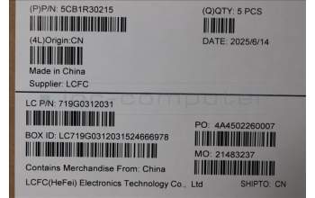 Lenovo 5CB1R30215 COVER Upper Case ASM_GER L 83KA LG NBL