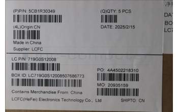Lenovo 5CB1R30349 COVER Upper Case ASM_CZE/SLK L83CX