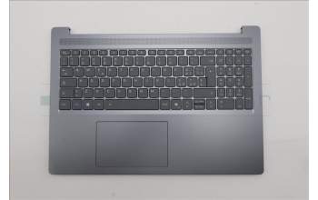 Lenovo 5CB1R35629 C-Cover with keyboard, Italian, Luna Grey, Backlight, UK