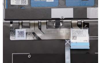 Lenovo 5CB1R61675 C-Cover with keyboard, US English Euro, Luna Grey, Non_Puresight Logo, Screw