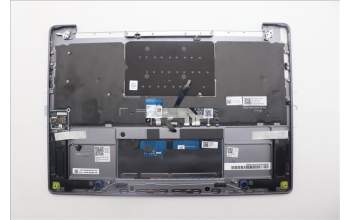 Lenovo 5CB1R61697 C-Cover with keyboard, UK English, Luna Grey, Non-Puresight Logo, Screw, UK