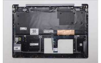 Lenovo 5CB1R68023 C-Cover with keyboard, UK English, Luna Grey, Puresight Logo, FingerPrint, UK