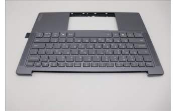 Lenovo 5CB1R68327 C-Cover with keyboard, Greek, Luna Grey, Non-Puresight Logo, US