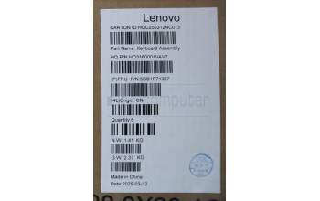 Lenovo 5CB1R71367 COVER UpASSY CZE/SLK H 83JR NFP SSH PS