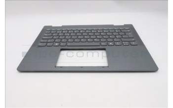 Lenovo 5CB1S01176 C-Cover with keyboard, Portuguese, Luna Grey, Backlight, Non_FingerPrint