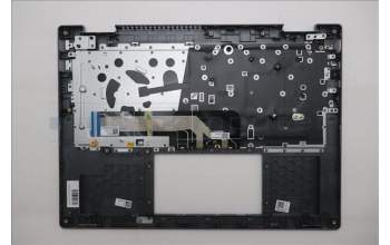 Lenovo 5CB1S02817 C-Cover with keyboard, Nordic, Luna Grey, Non-FingerPrint, UK