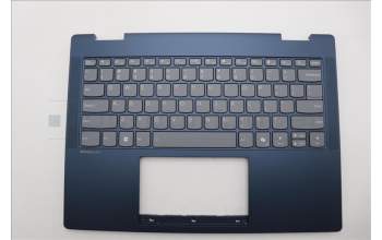 Lenovo 5CB1S02837 C-Cover with keyboard, English, Cosmic Blue, Backlight, Non-FingerPrint, US