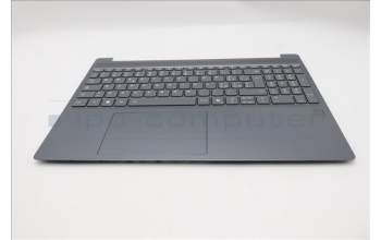 Lenovo 5CB1S05186 C-Cover with keyboard, Italian, Luna Grey, Backlight, FingerPrint, UK