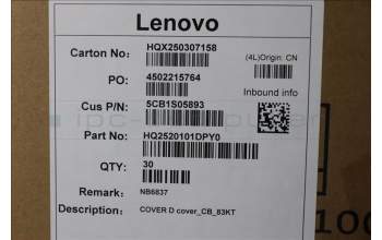 Lenovo 5CB1S05893 COVER D cover_CB_83KT