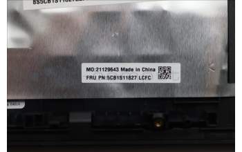 Lenovo 5CB1S11827 COVER Upper Case ASM_GER L 83F5EB RGB