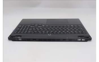 Lenovo 5CB1S24066 C-Cover with keyboard, Italian, Eclipse Black, RGB Backlight, Anodizing Sandblasting, UK