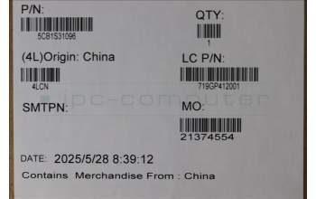 Lenovo 5CB1S31096 COVER Cover L 83LT D COVER