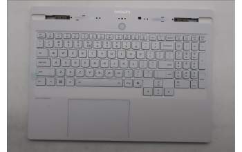 Lenovo 5CB1S50735 C-Cover with keyboard, US English Euro, Glacier white, US