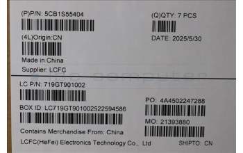 Lenovo 5CB1S55404 COVER MTS42_D_COVER_WL_BK_ASSY