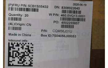Lenovo 5CB1S55432 COVER FRU D COVER ASM AMD WLAN COOK-2