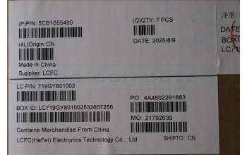 Lenovo 5CB1S55480 COVER MPV60_C_COVER_WLAN_SUB_ASSY